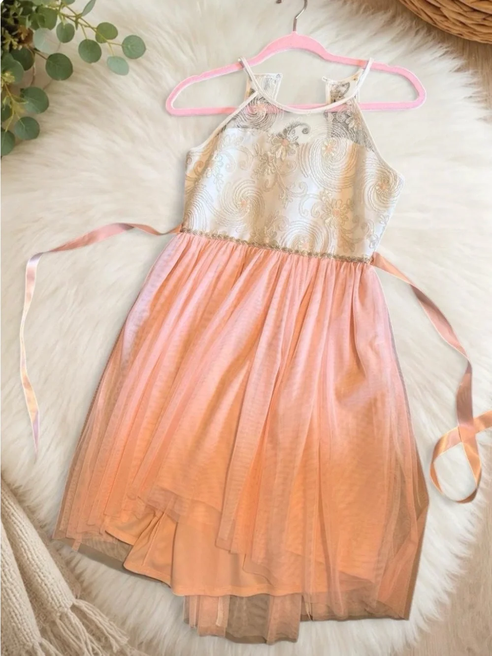 Rare Editions delicate peach